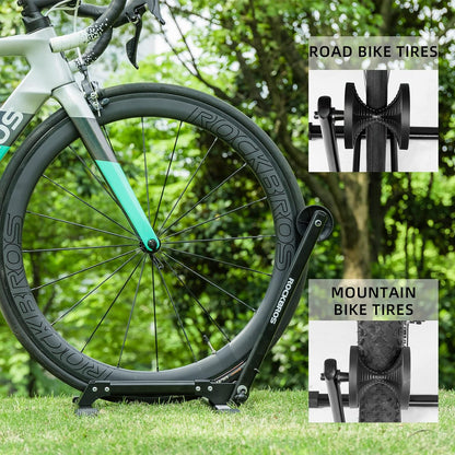 ROCKBROS Foldable Bike Stand Floor for 20” - 29” Wheels