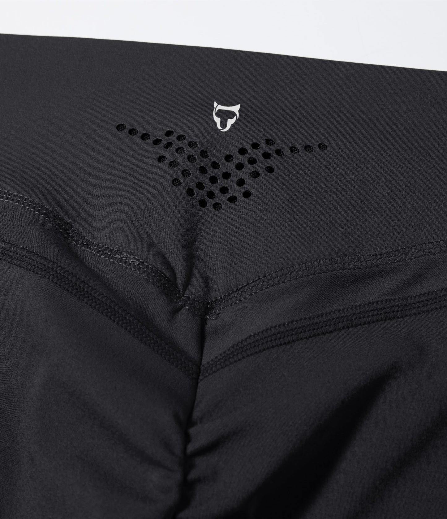 TomTiger Yoga Shorts for Women Tummy Control High Waist Biker Shorts Exercise Workout Butt Lifting Tights Women's Short Pants (Black, M)