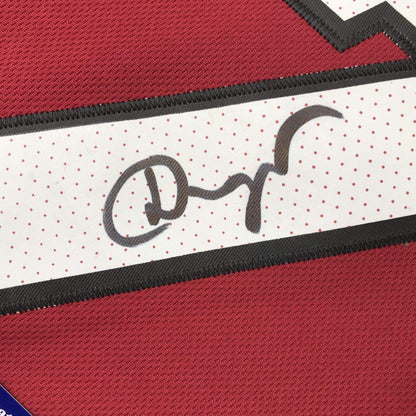 Autographed/Signed Goran Dragic Miami Red Basketball Jersey PSA/DNA COA