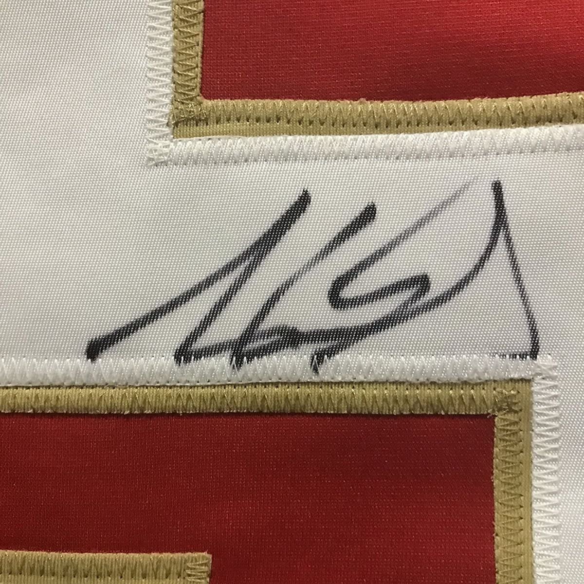 Framed Autographed/Signed Aaron Ekblad 35x39 Florida Panthers Red Hockey Jersey PSA/DNA COA