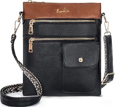 Crossbody Bags Purses for Women, Soft PU Leather Shoulder Handbags