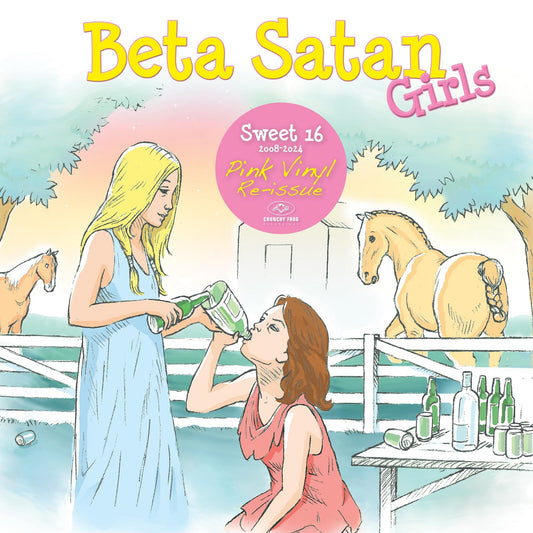 Beta Satan - Girls [Colored Vinyl] [Limited Edition] (Pnk) (Hol) Vinyl Record