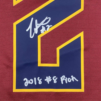 Autographed/Signed Collin Sexton Cleveland Cavaliers Red Basketball Fanatics Jersey JSA COA