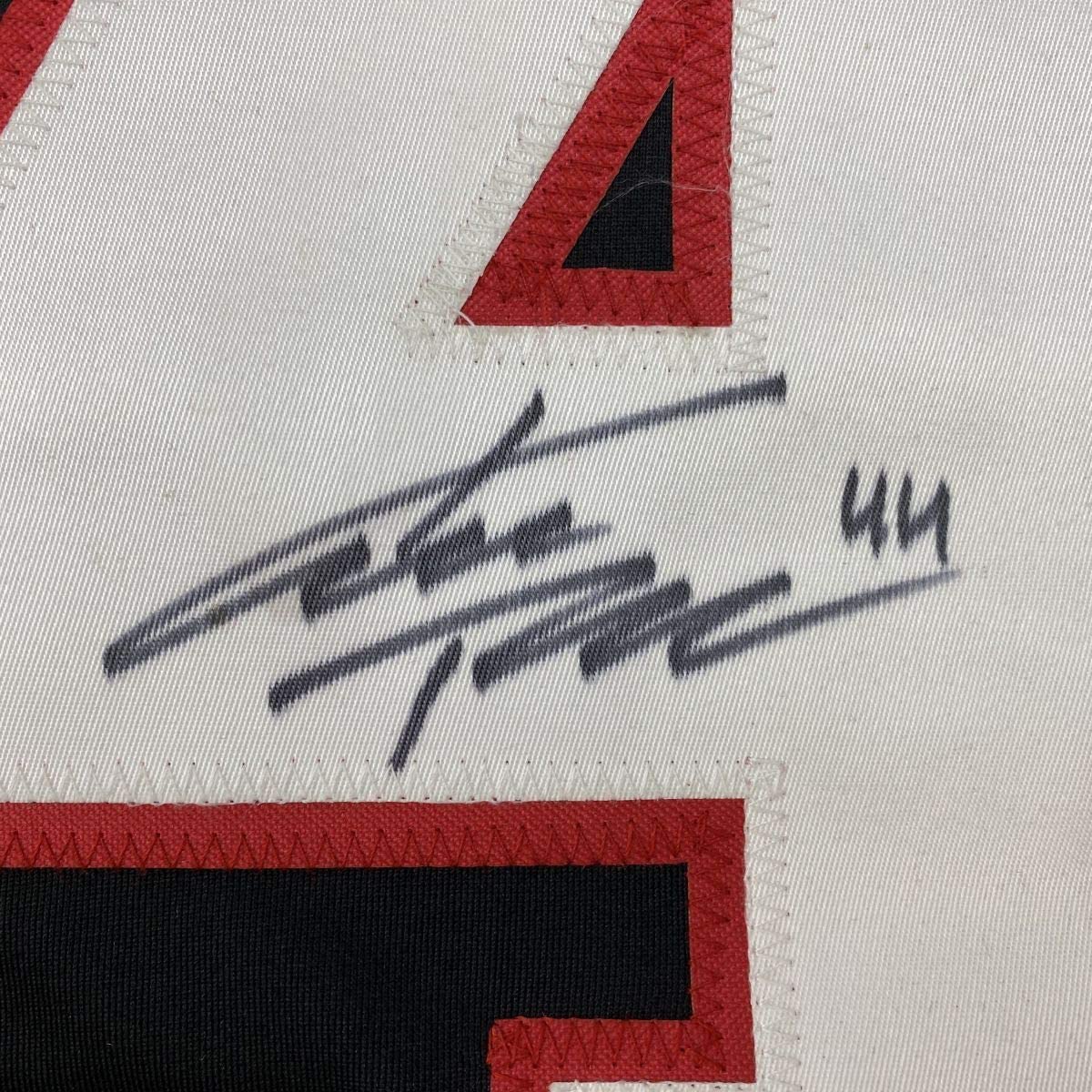 Autographed/Signed Kimmo Timonen Chicago Black Hockey Jersey JSA COA