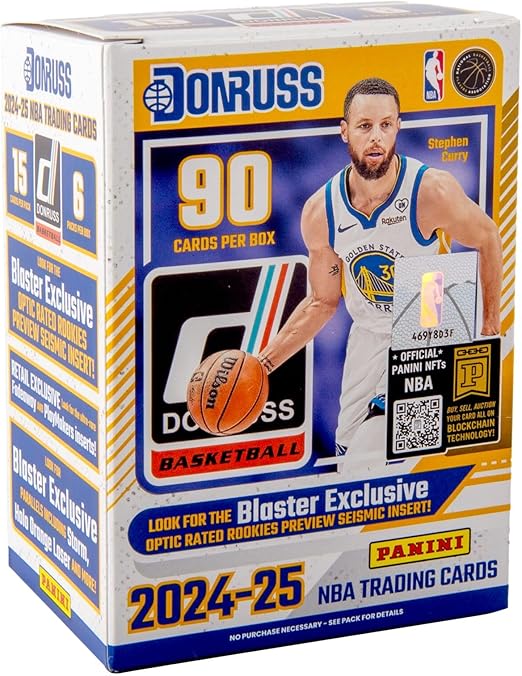 2024-25 Panini Donruss Basketball Trading Cards Blaster Box