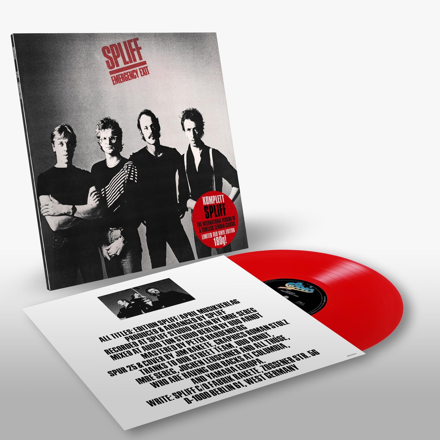 Spliff - Emergency Exit (Ger) [LP] Vinyl Record