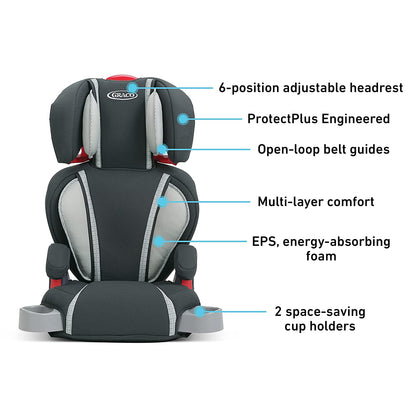 Graco TurboBooster Highback Booster Seat, Glacier