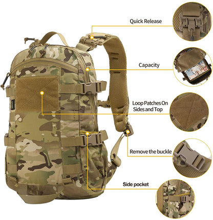 Tactical Military Outdoor Hiking Molle Rucksack Assault Pack