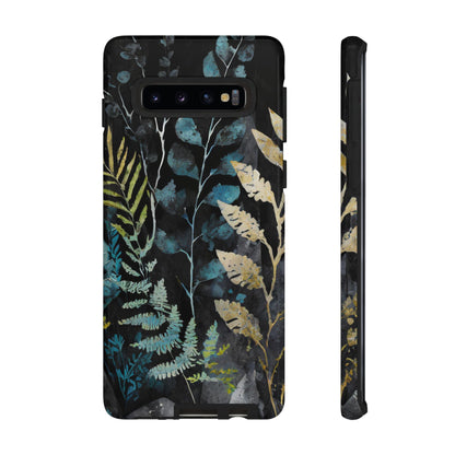 Dark Floral Tough Phone Case