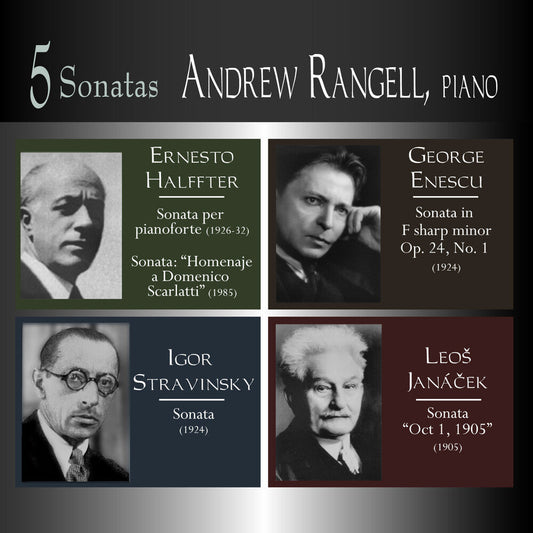 ANDREW RANGELL - Five Sonatas [CD]