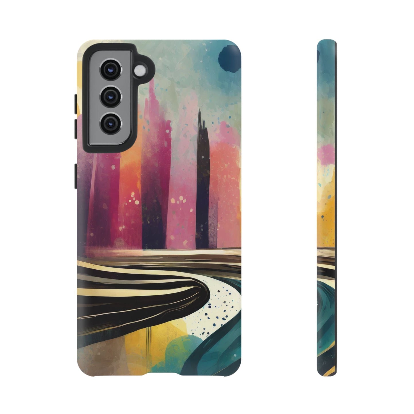 City Skyline Vibrant Tough Phone Case