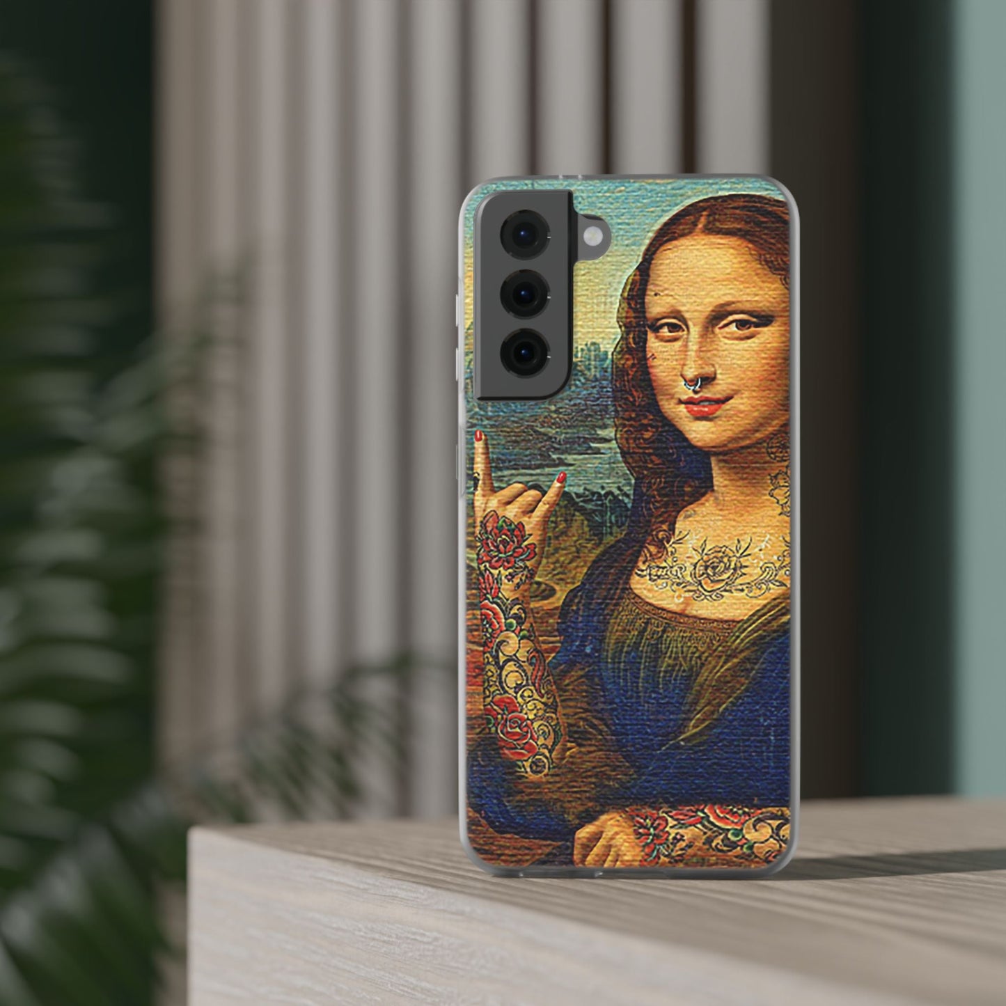 Rebel Mona Lisa Flexi Phone Case