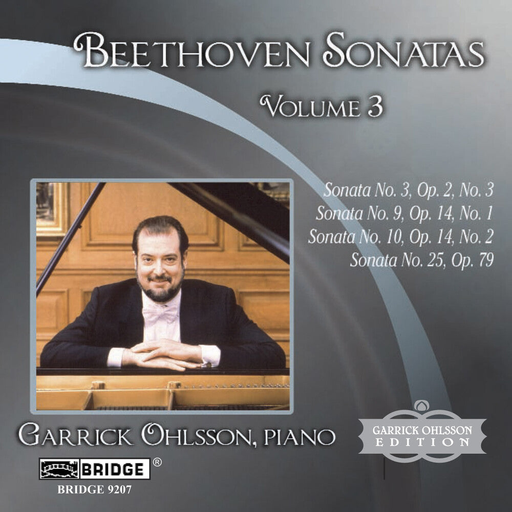 GARRICK OHLSSON - Sonatas 3 Music CD