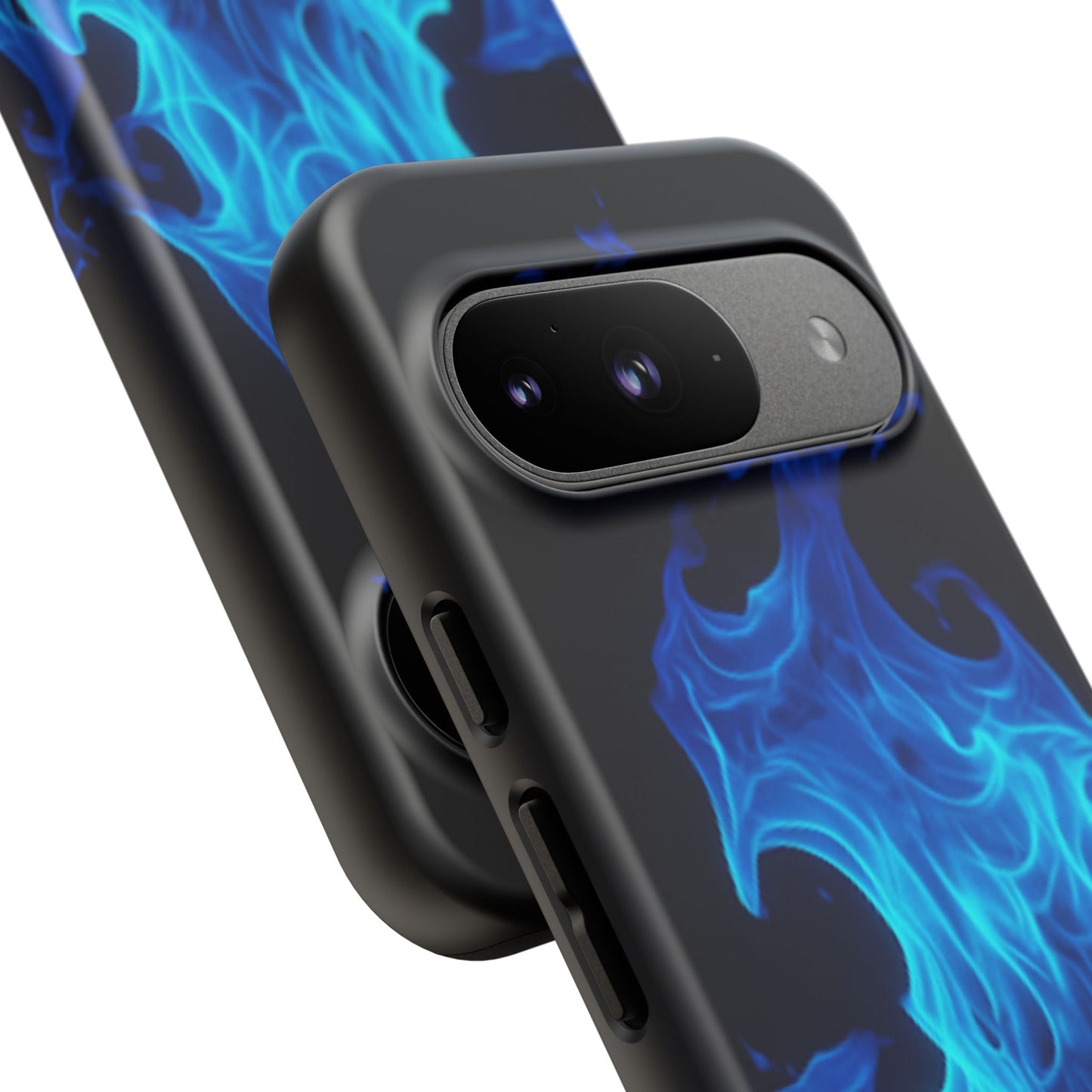 Blue Flames Tough  Phone Case