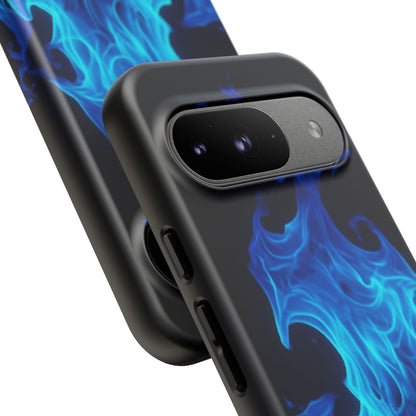 Blue Flames Tough  Phone Case
