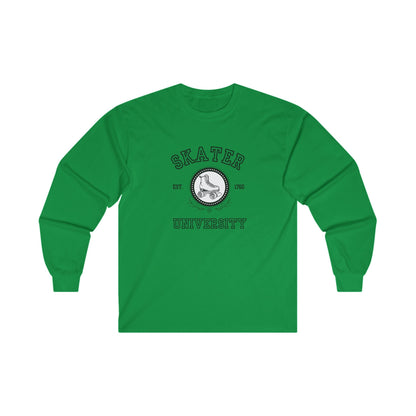 Skater University (Solid) Unisex Long Sleeve Tee