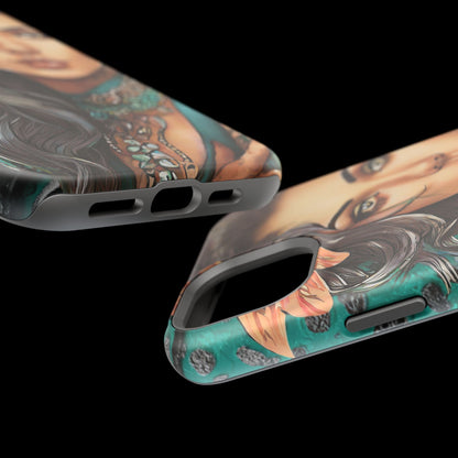 Vibrant Beauty Magnetic Tough Phone Case
