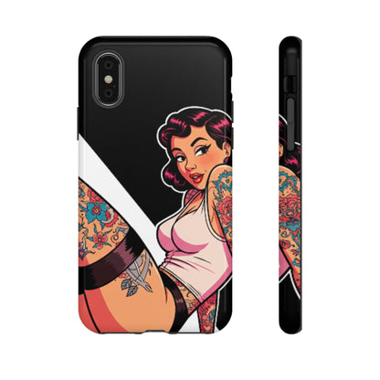 Vintage Tattoo Beauty Tough Phone Case