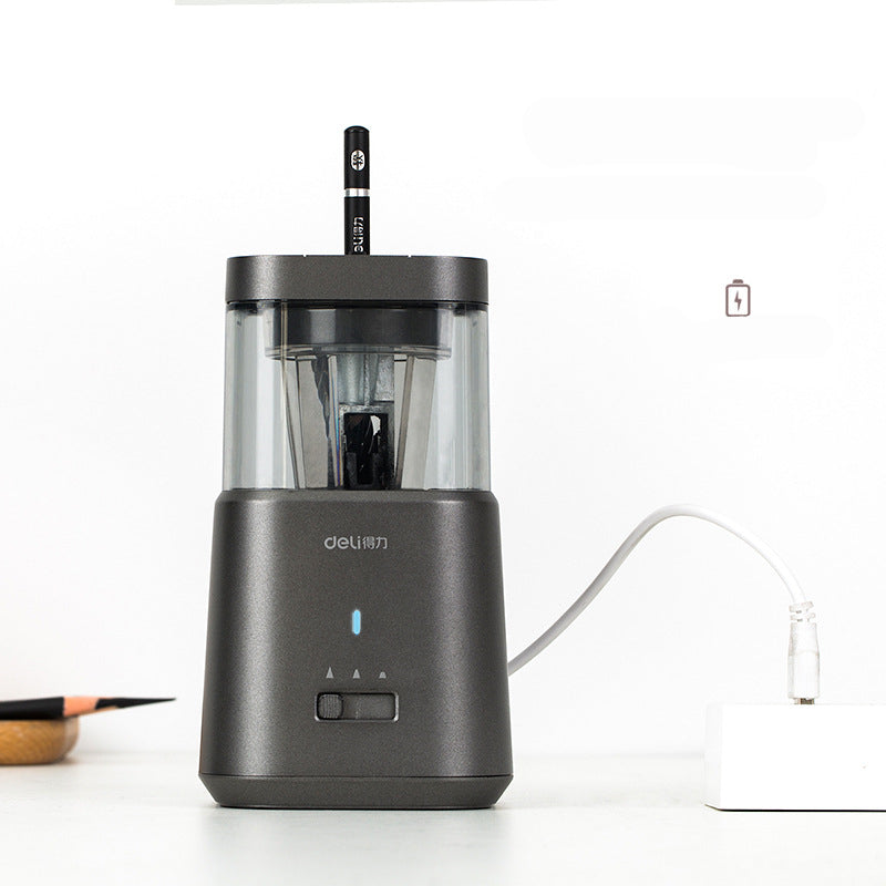 Deli Rechargeable Automatic Electric Pencil Sharpener