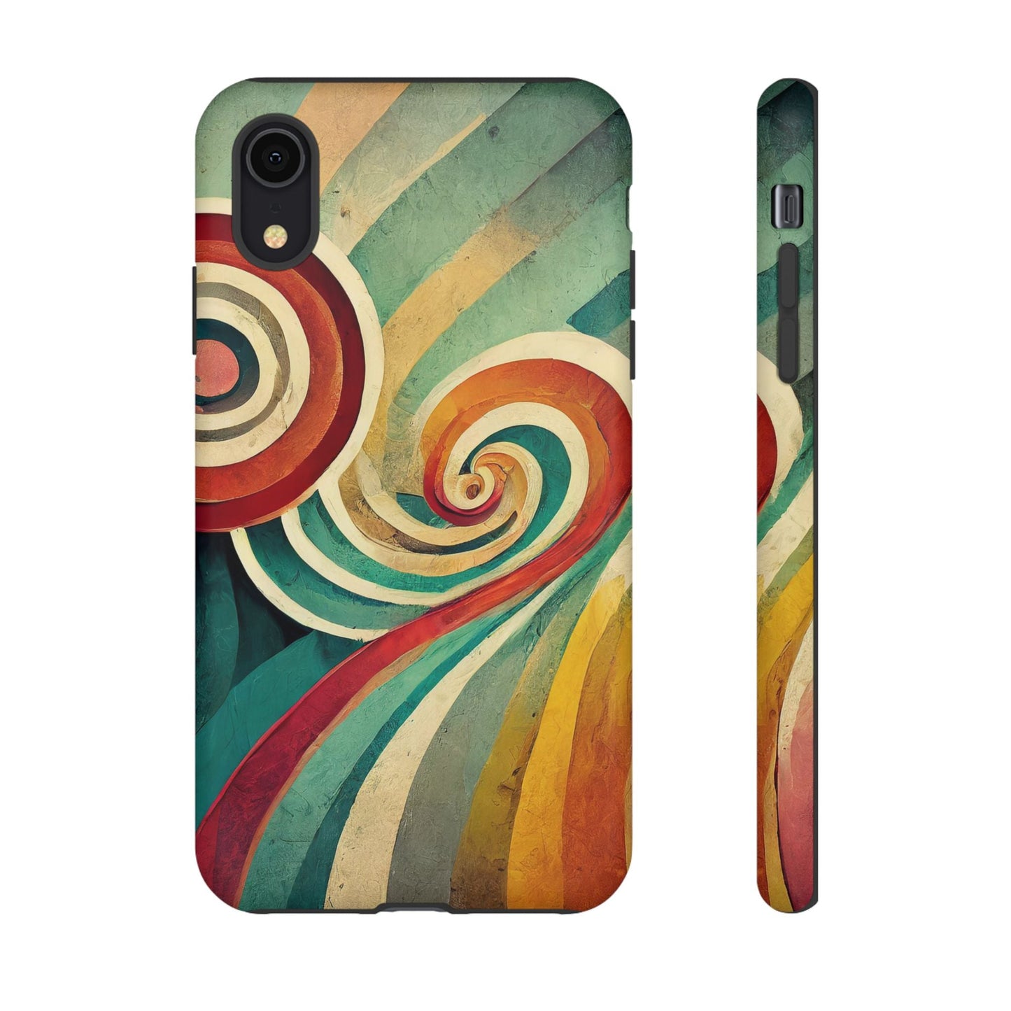 Colorful Swirl Tough Phone Case