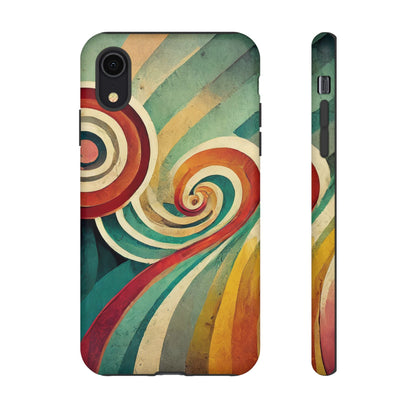 Colorful Swirl Tough Phone Case