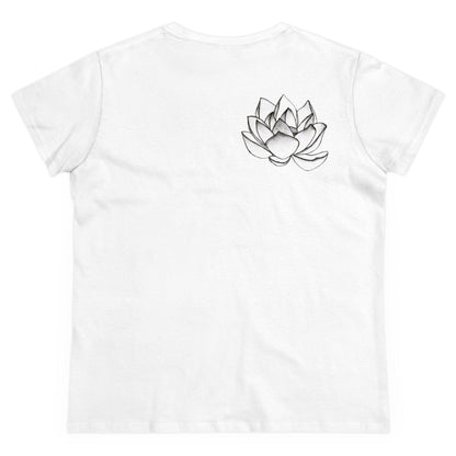 Buddha Pastel Sketch Women's Cotton Tee
