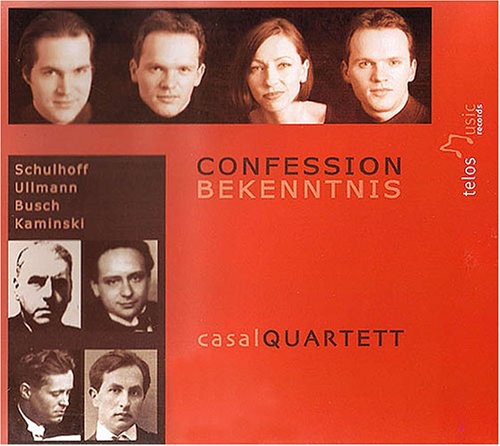 Schulhoff / Ullmann / Busch / Kaminski / Casal - Music Is Confession - Music CD
