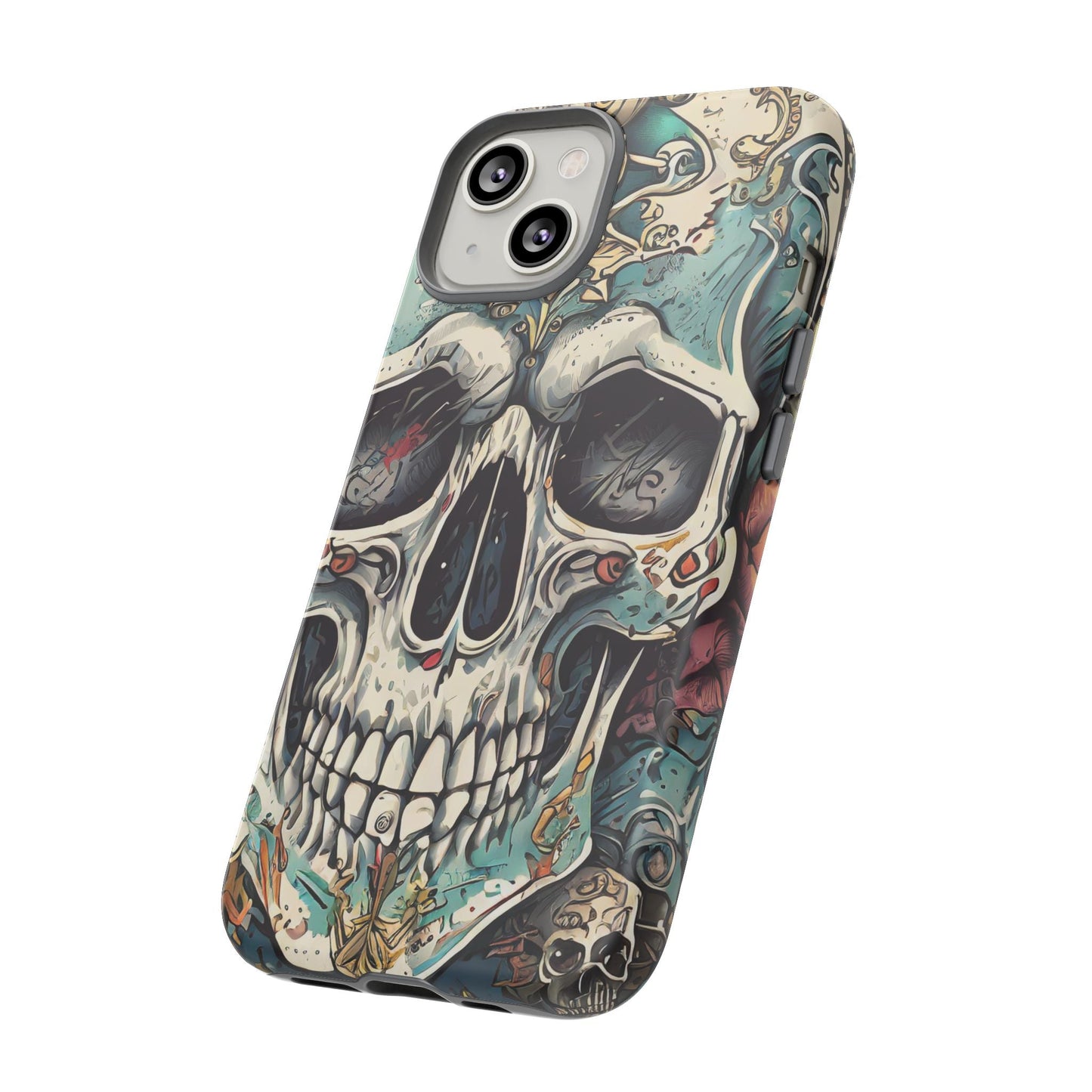 Abstract Skull Tough Phone Case