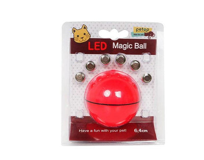 LED Laser Rolling Ball Cat Toy