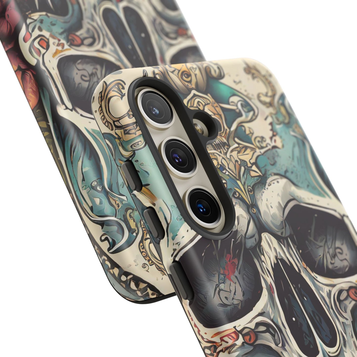 Abstract Skull Tough Phone Case