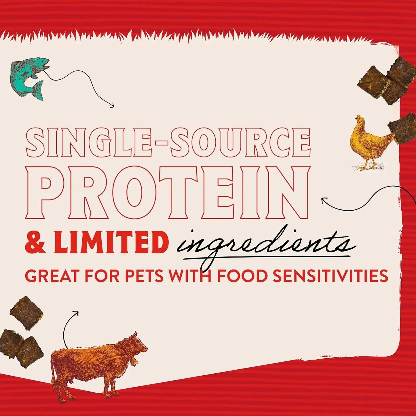Premium Beef Jerky Dog Treats - 95% Real Meat Bites for Sensitive Stomachs