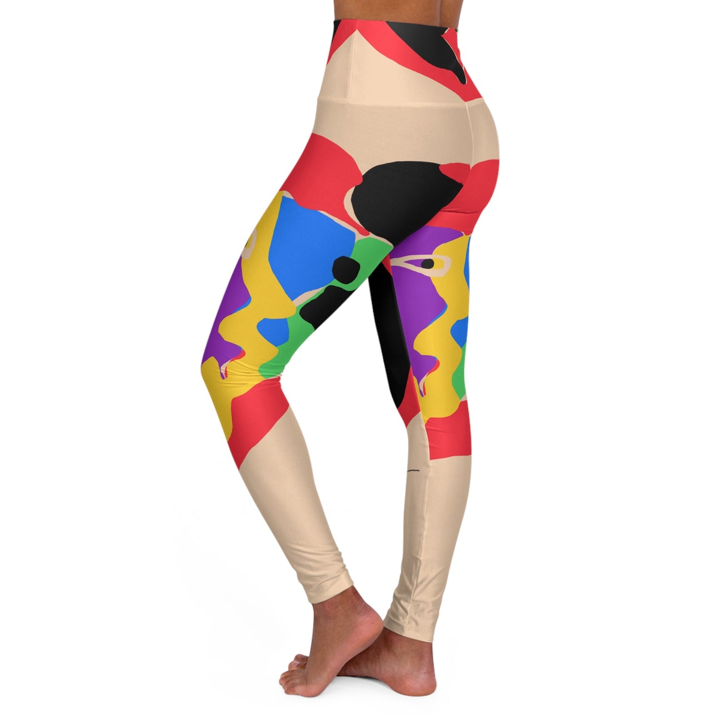 The Heart Con Leche Yoga Leggings