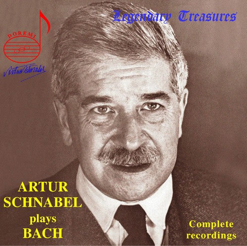 ARTUR SCHNABEL - Schnabel Plays Bach [CD]