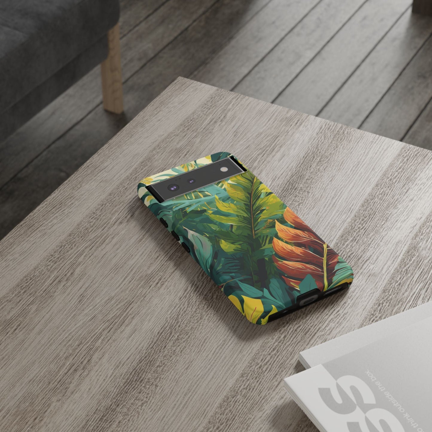 Tropical Leaf Tough Phone Case