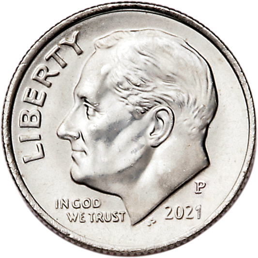 2021-P Roosevelt Dime MS60