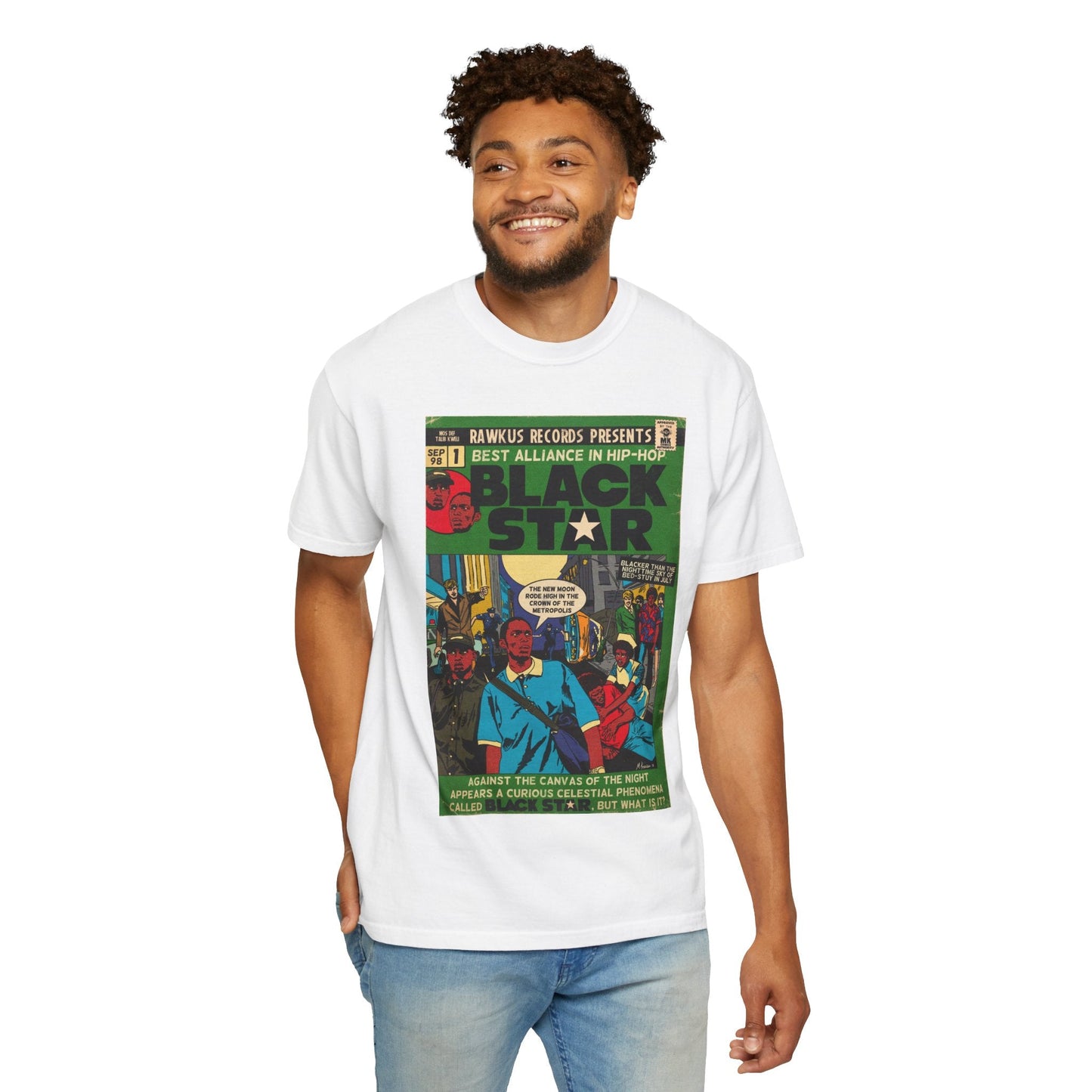 Black Star - Unisex Comfort Colors T-shirt