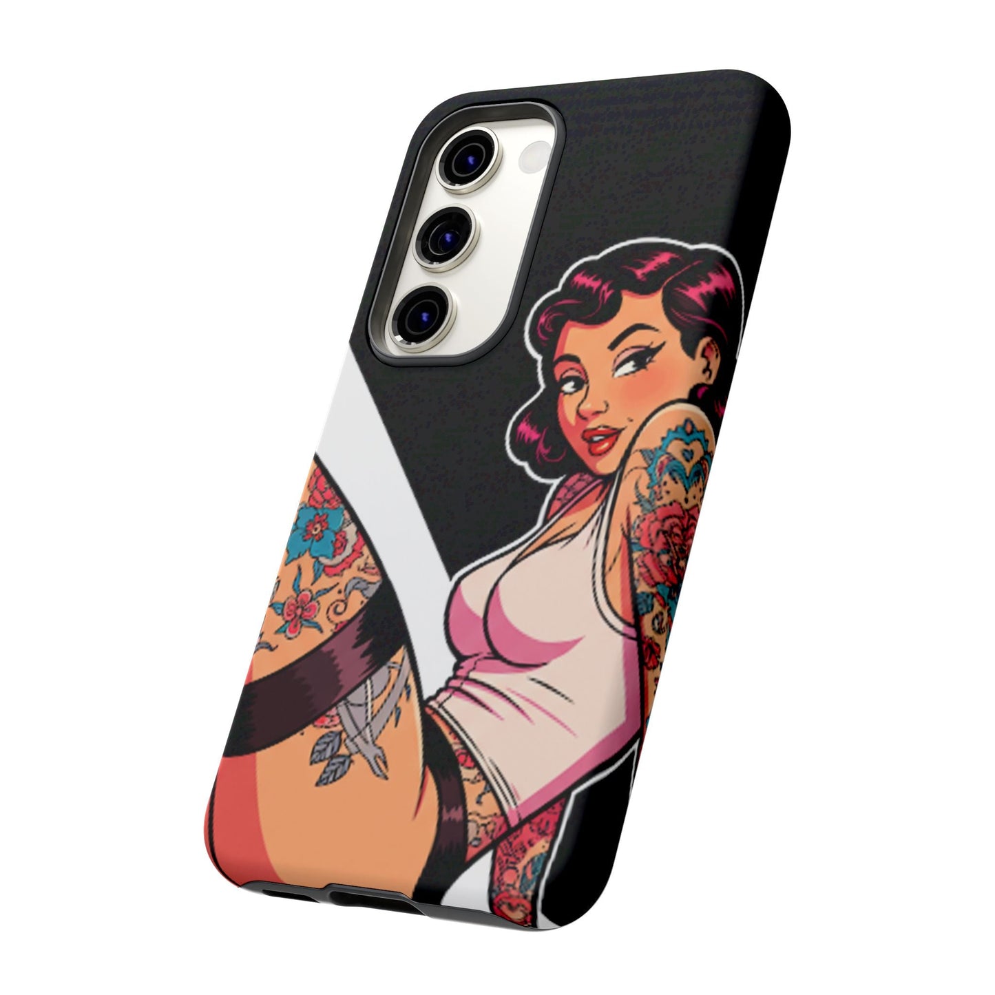 Vintage Tattoo Beauty Tough Phone Case