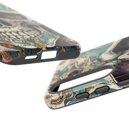 Abstract Skull Tough Phone Case