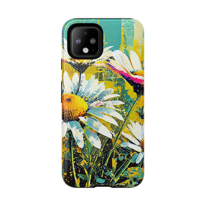 Colorful Daisy Floral Tough Phone Case