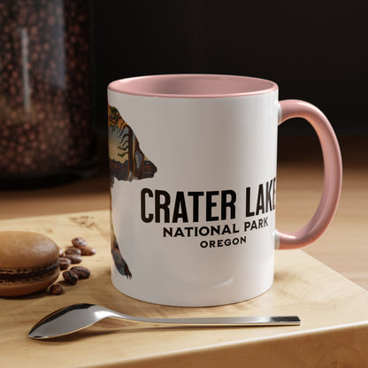 Crater Lake Accent Coffee Mug 11oz 15oz National Park Oregon