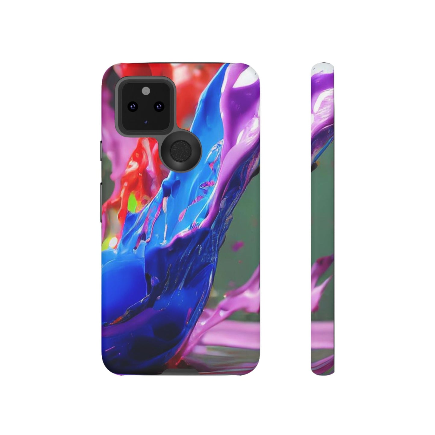 Vibrant Color Splash Tough Phone Case