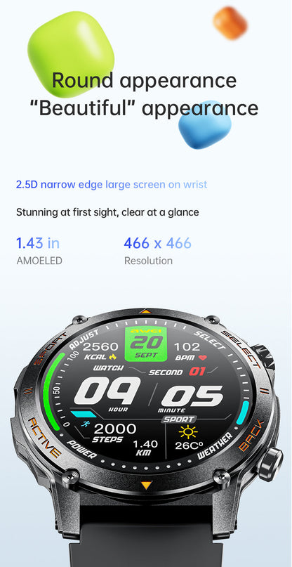 AWEI AMOLED Smartwatch H52 Multiple Colors