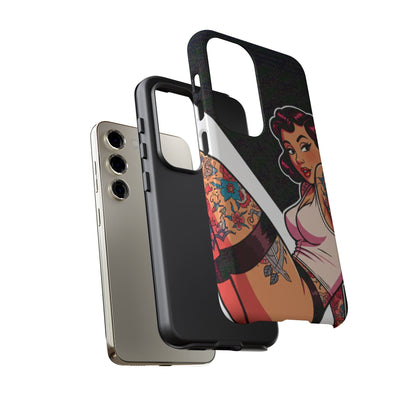 Vintage Tattoo Beauty Tough Phone Case