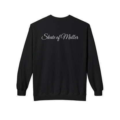 I Love Skater Guys Unisex Fleece Crewneck Sweatshirt