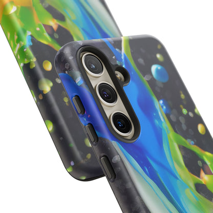 Vibrant Paint Splash Phone Case - Tough & Stylish Protection