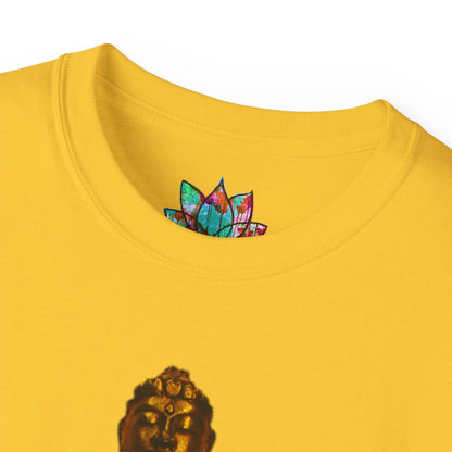 Fine Art Buddha Carving Print Unisex Ultra Cotton Tee