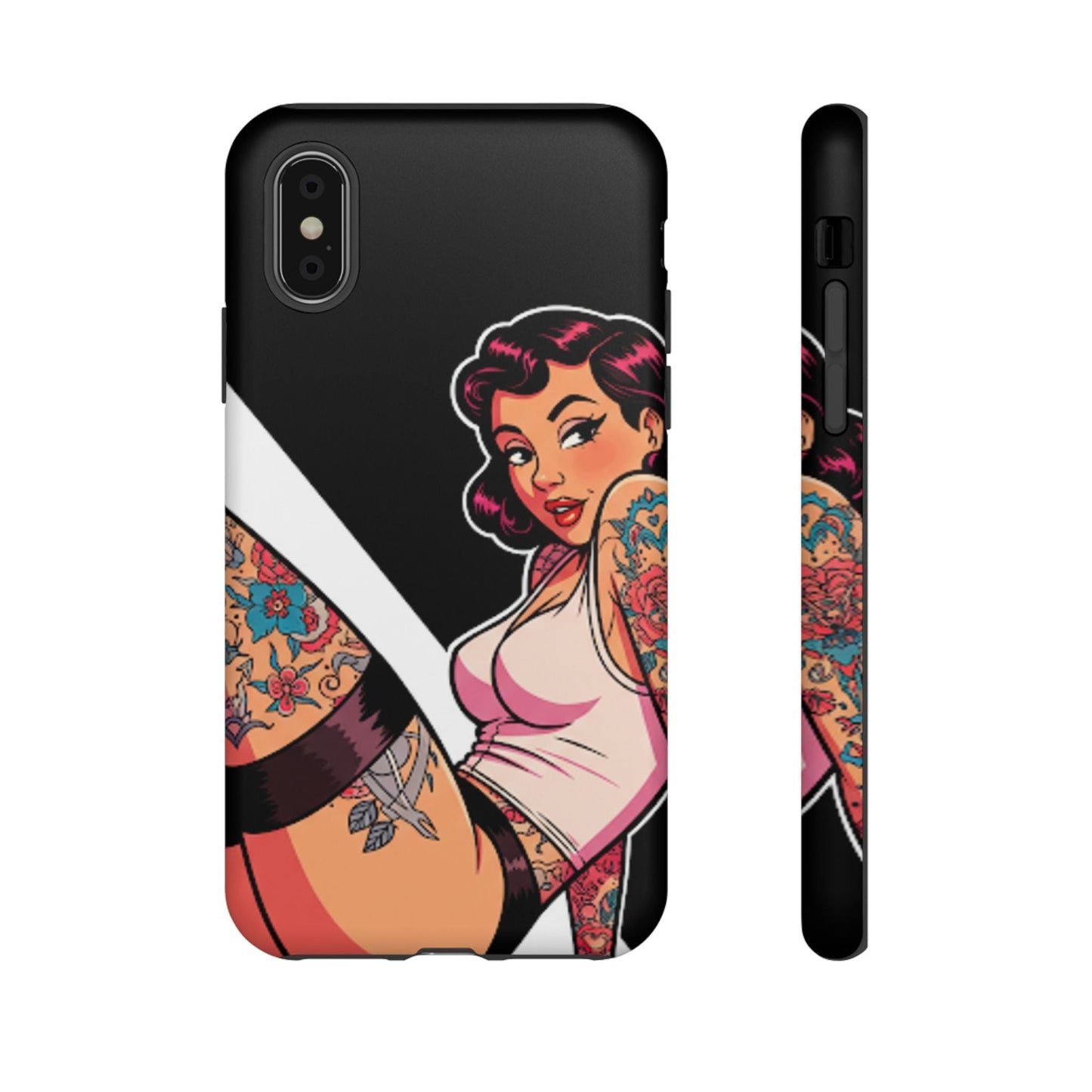 Vintage Tattoo Beauty Tough Phone Case