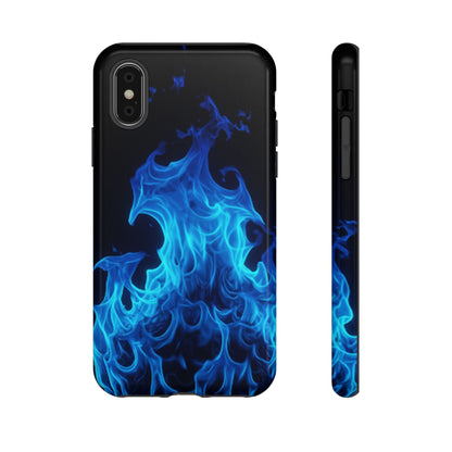 Blue Flames Tough  Phone Case