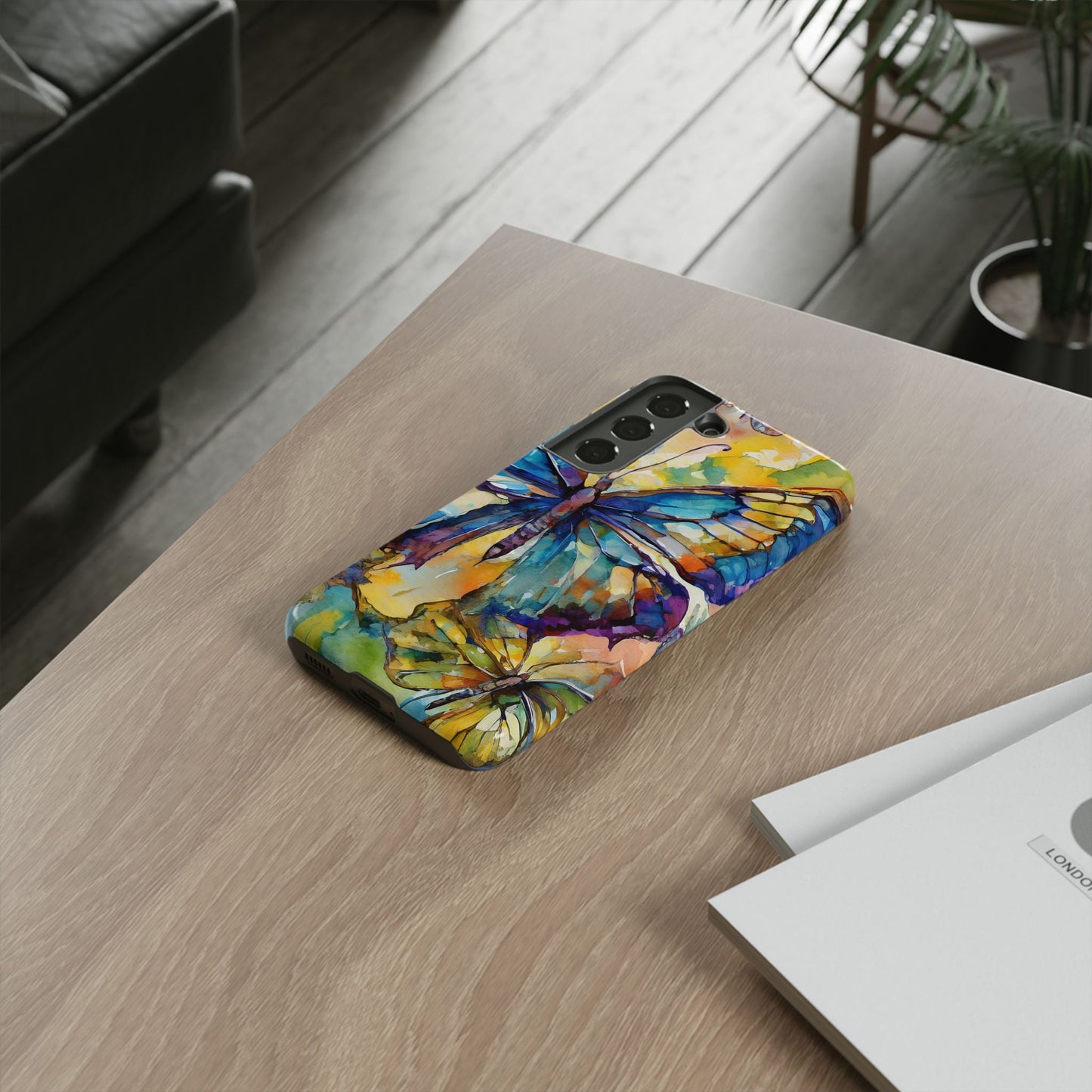 Artistic Butterfly Phone Case - Tough & Stylish Protective Cover