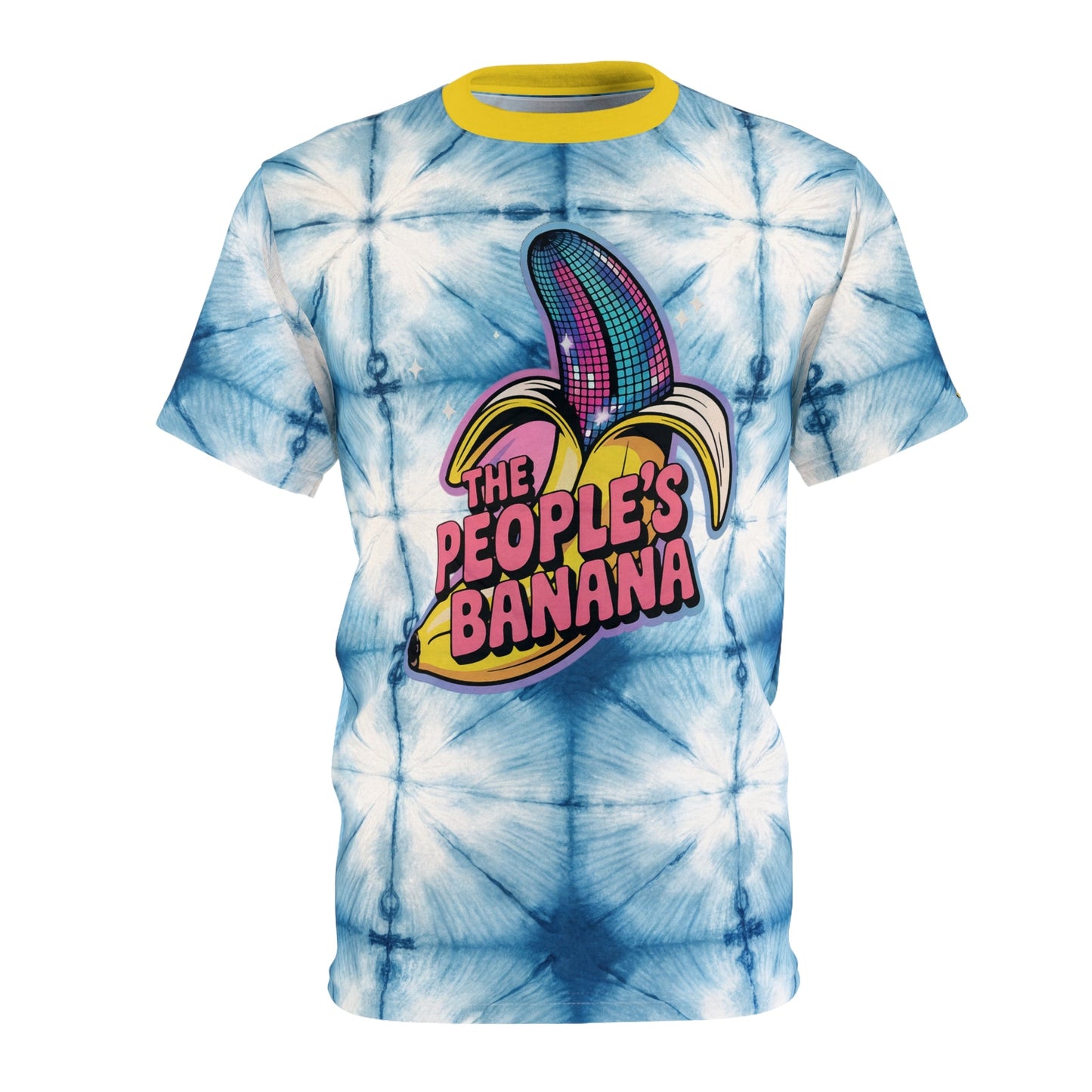 The People's Banana Shibori Custom T-Shirt